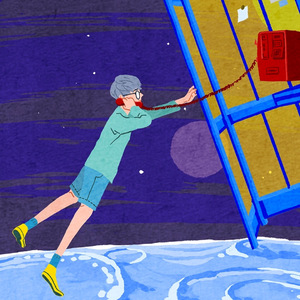 骑女马四肢着地爬行
